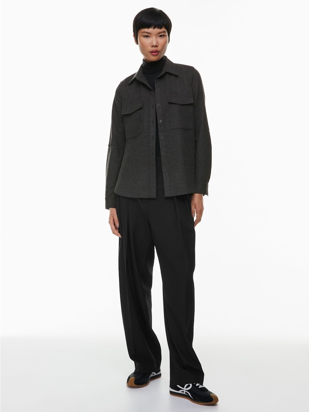 Aritzia The Group Babaton Utility Shirt